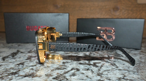 B crocodile sunglasses