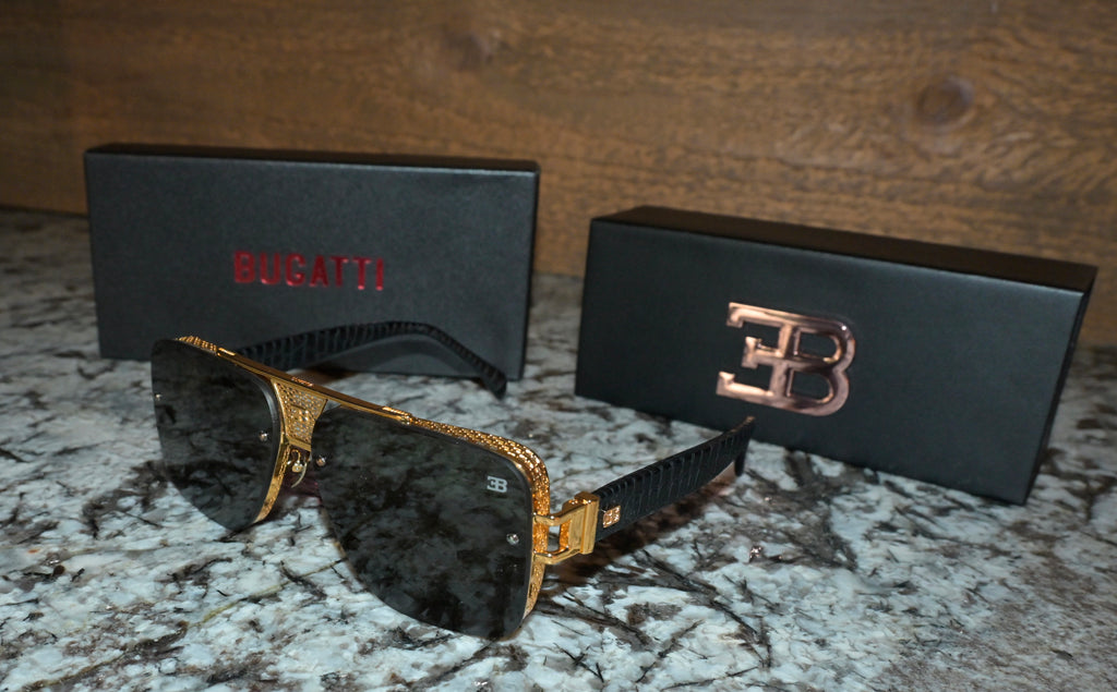 B crocodile sunglasses