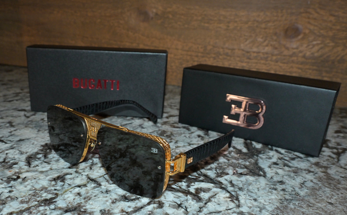 B crocodile sunglasses